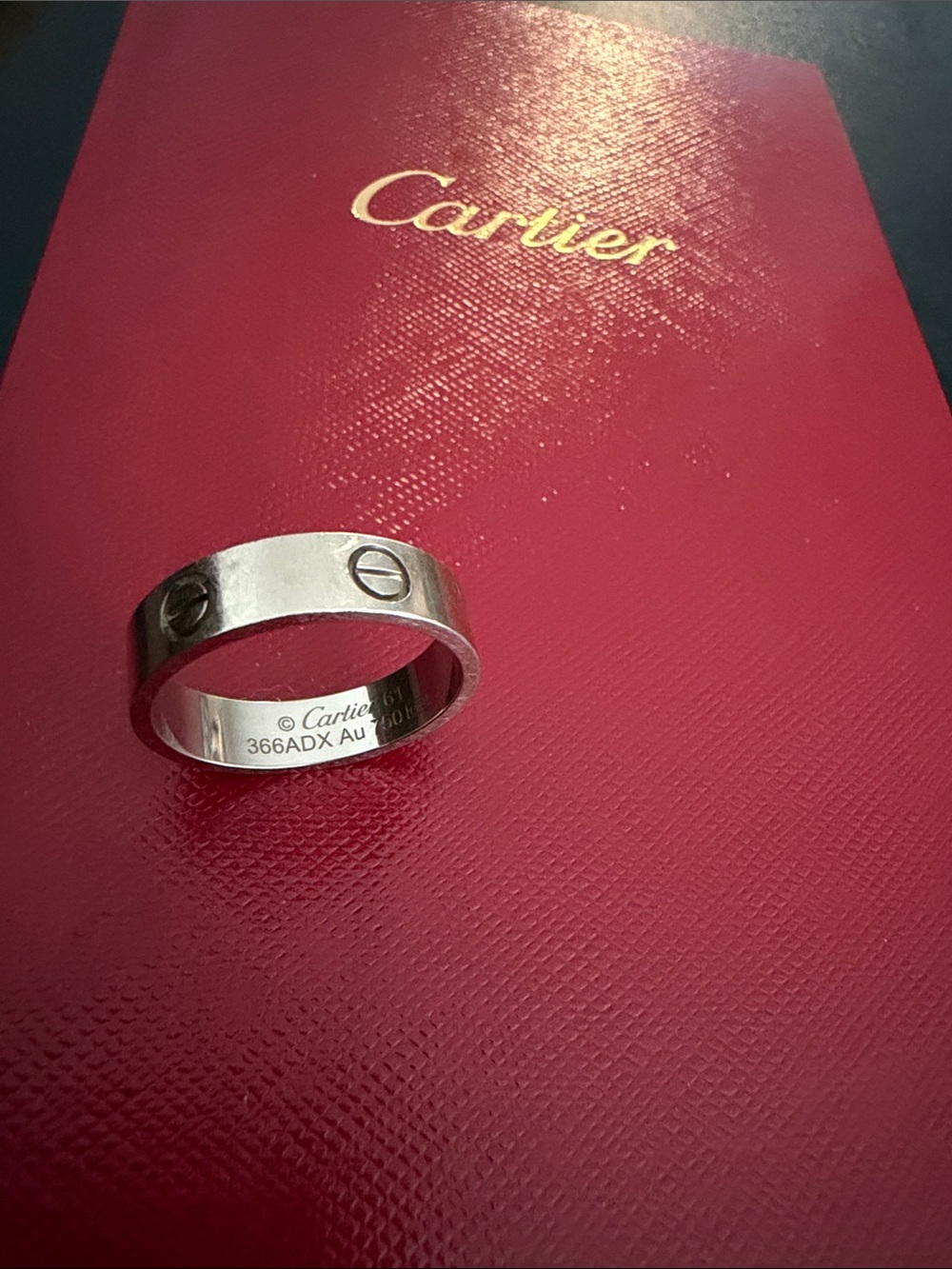 Cartier Men's Love Band Ring